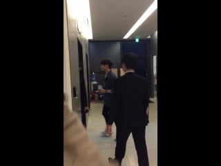 170514 kun, lucas, jungwoo @ sum cafe