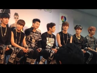 [fancam] 131128 bts @ mbk press conference