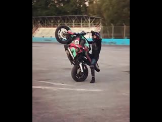 I know it doesn’t look like much but two weeks ago (the last time we were able to train