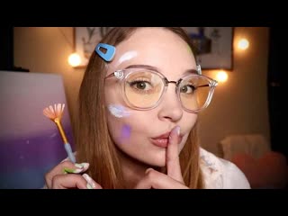 Asmr darling 20200816 asmr secretly painting your face in art class 🎨 dv4yd87u9wo