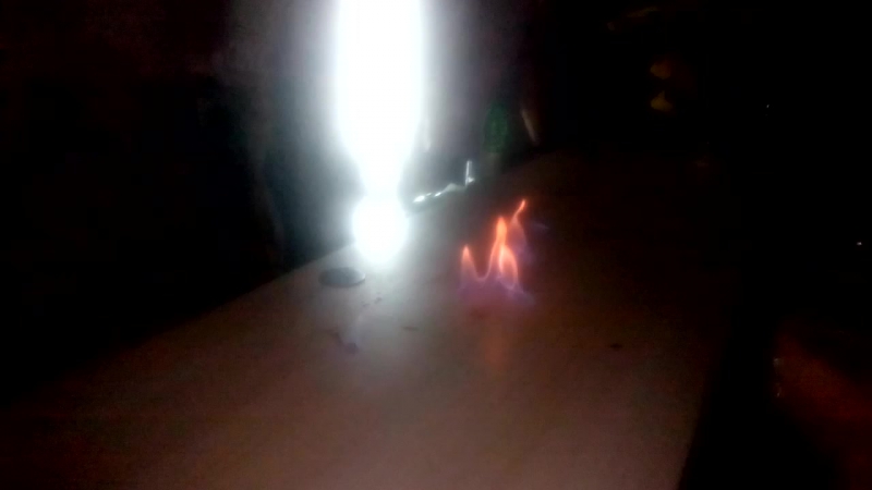 Бармен поджигает стойку (арт кафе "зеленый кот" 26 09 15)