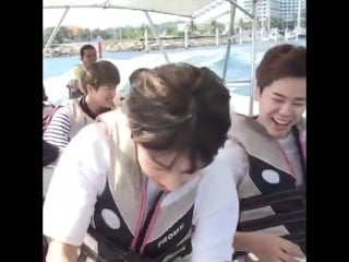 Ohh yeahhh from enjoying watersports to kim taehyung