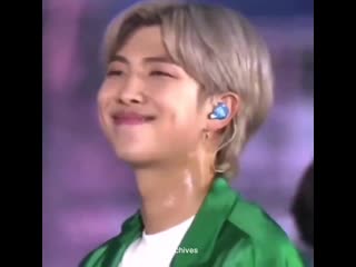 Namjoon’s mullet feels like a fever dream