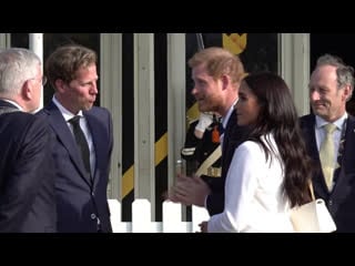 The duke and duchess of sussex attend invictus games friends and family reception