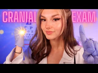 Asmr cranial nerve examination medical roleplay