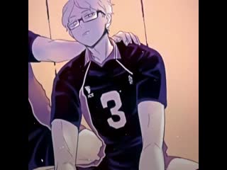 ▹ haikyuu; tsukishima kei