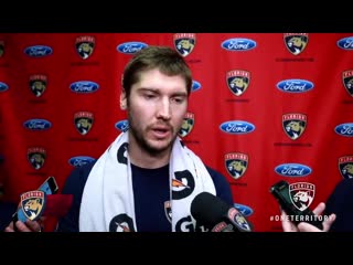 The #flapanthers set the tone on their first day of training camp