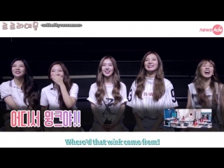 150918 [eng] red velvet react to dumb dumb mv