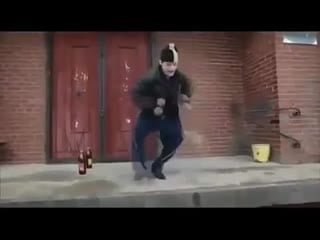 В гопника вселился бес слэма