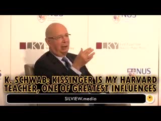 Kissinger(rothschild) schwab connection