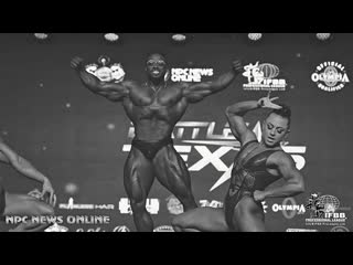 Terrence ruffin guest posing @ 2021 battle of texas