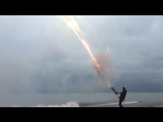 Roman candle minigun (1001 shots in 45 seconds)