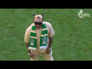 Porn legend coolio makes surprise visit to celtic