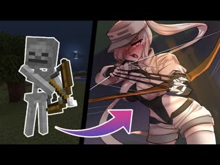 Skeleton minecraft anime