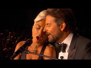 Oscars lady gaga & bradley cooper shallow