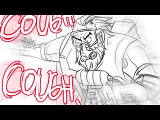 Unused coughing voiceline for caustic extracted using