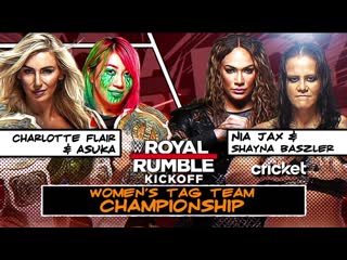 Asuka and charlotte flair vs nia jax and shayna baszler