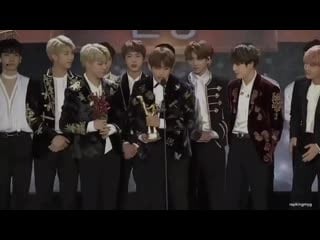 Bts shouting army first whenever they receive an award😭😭