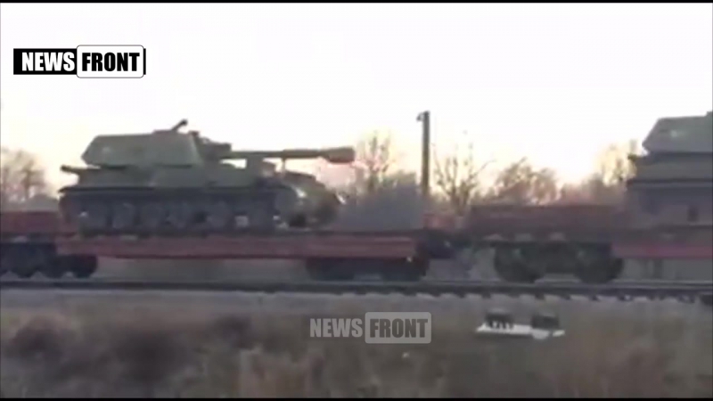 В херсонскую область прибыло еще два эшелона с украинской военной техникой