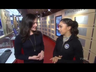 Tessa virtue & gabrielle daleman interview canadian championships 2016