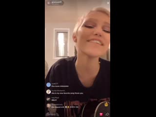 Grace vanderwaal milk (tik tok live, )