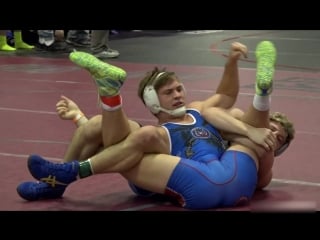 170lbs tj lambiotte (west virginia) maj dec aron lindberg (texas)