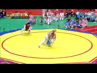 [2019 isac] mirae vs eunseo (wjsn) wrestling