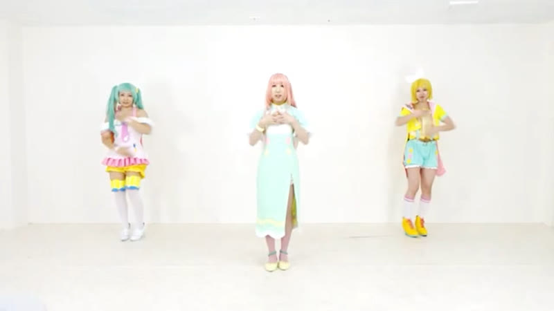 【コスプレで踊ってみた】どりーみんチュチュ(dreamin chuchu)マジミラver 【巡音ルカ】【初音ミク】【鏡音リン】
