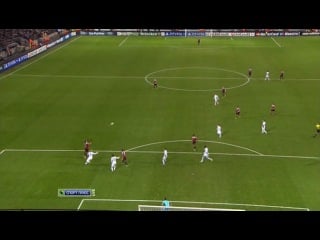 Philippe mexes amazing goal! (anderlecht 1 3 ac milan)