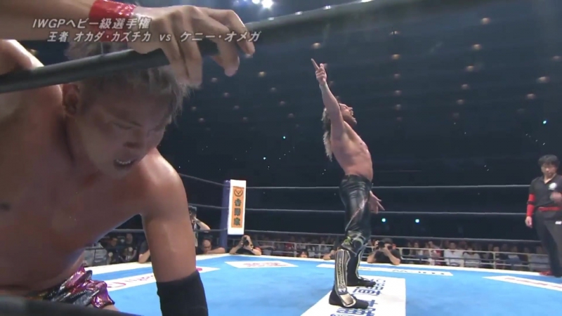 Нжпв доминион казучика окада vs кенни омега ивгп хэвивейт чемпионшип