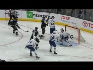Kopitar gets lucky deflection off zaitsevs face