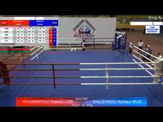 Djumaev shokhrat (tkm) vs batrudinov djamal (rus) 60kg