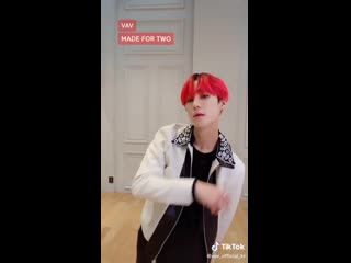 [tiktok] @vav official kr 200916 love love love 💕 with #vav #vav made42 #made for two #made42challenge