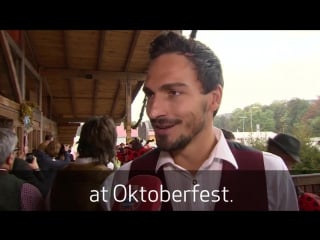 Inside bayern’s oktoberfest ribéry the protector, hummels the sensible drinker