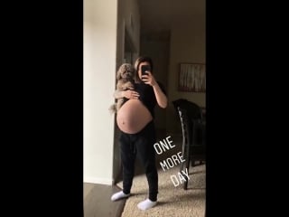 She did a great job with that belly