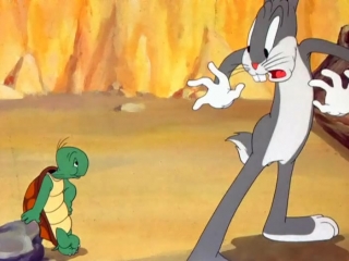 Looney tunes (bugs bunny, tortuga cecil) tortoise beats hare (audio latino)