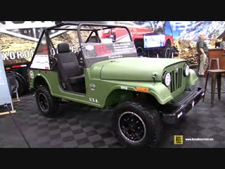 2019 roxor mahindra military style off road vehicle walkaround 2018 aimexpo las vegas