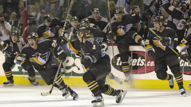 Darius kasparaitis overtime goal pit @ buf game 7 2001