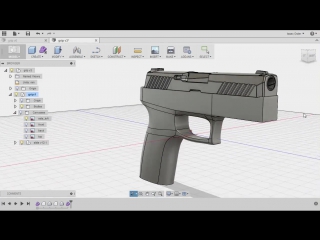 Isaac oster «adding detail cuts to the grip» (part 30/51)