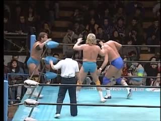 Jun akiyama/takao omori vs tommy rogers/bobby fulton