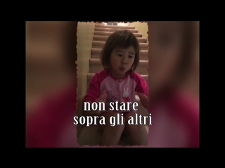 Bimba di 6 anni da una lezione di vita ai genitori mp4