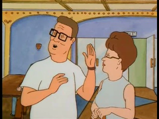 King of the hill s1x09 peggy the boggle champ