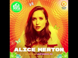 Alice merton на «дикой мяте»