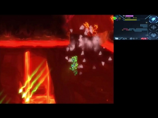 Metroid 2 samus return 053 eliminando otro metroid