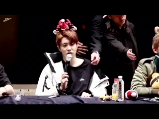 [fancam] 161128 youngjae @ фансайн в сувоне