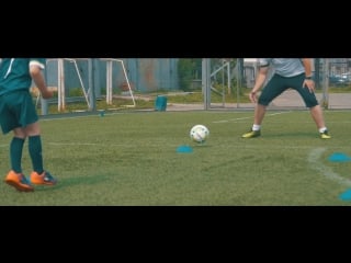 Тренироа в молодые футбольном лагере "юниор" (16 07 2018)