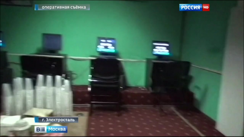 В электростали ликвидированы два подпольных казино