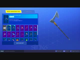 [sinx6] new! back blings + pickaxe sound test (showcase) fortnite battle royale