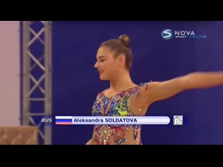 Александра солдатова булавы аа wc sofia 2019