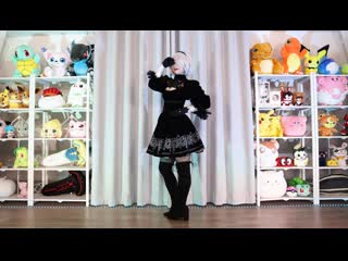 ~【2bコスプレ】girls maria 踊ってみた【monamisa】 niconico video sm40545624